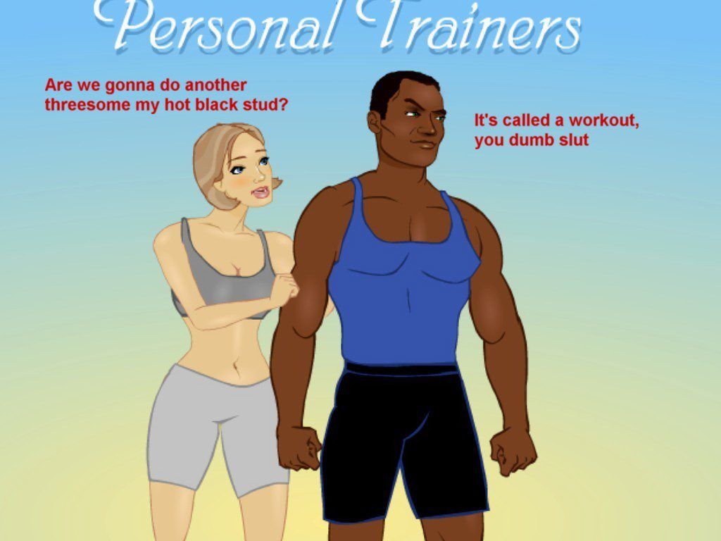 Interracial - Physical Trainer page 1