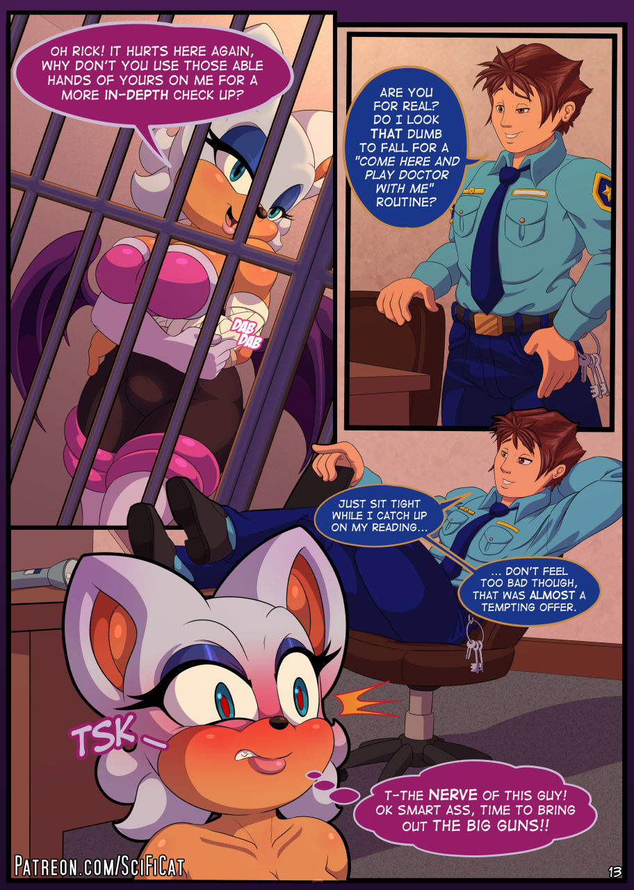 Scificat-Night of the White Bat (Sonic) page 13