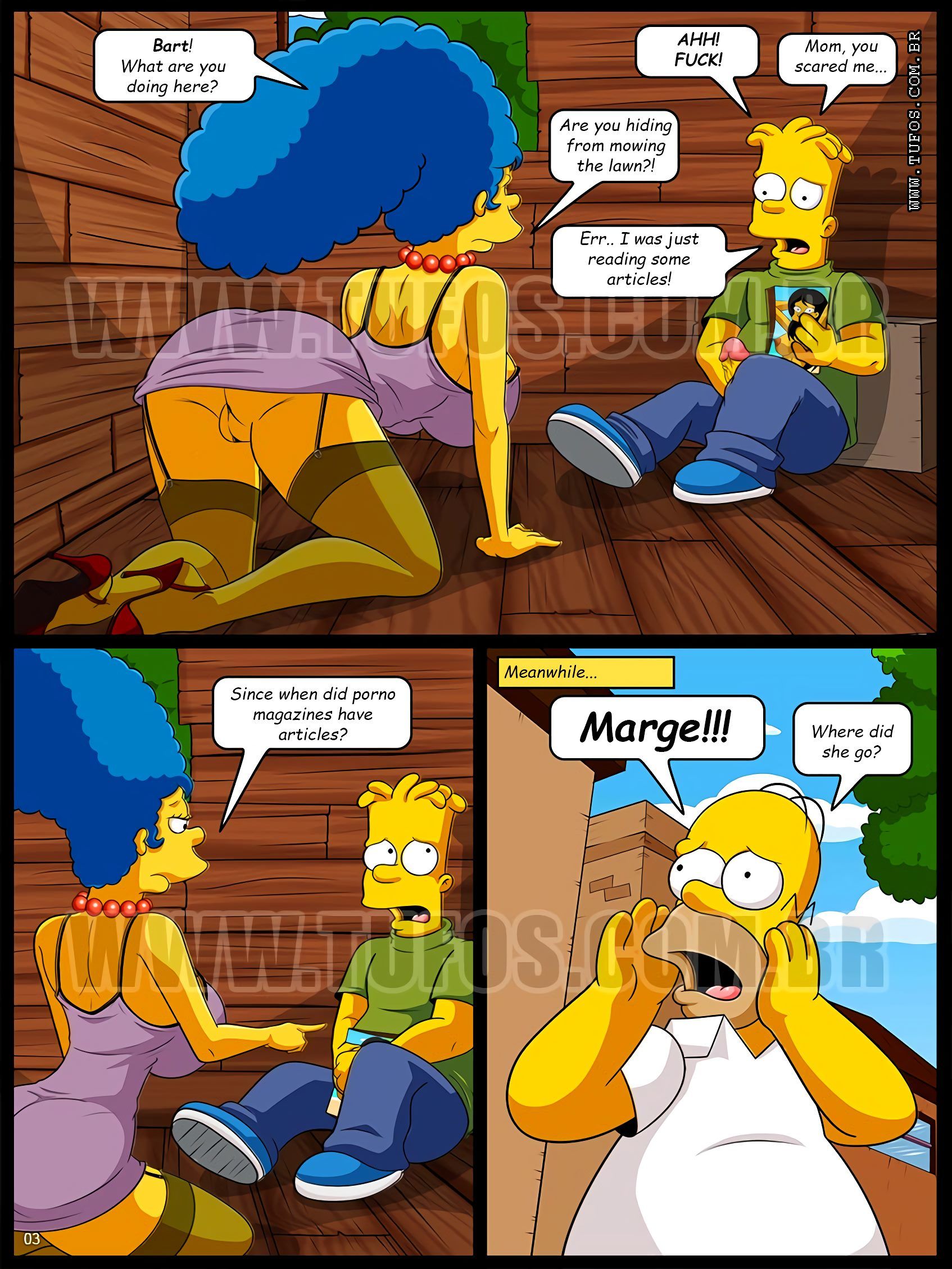 Os simpsons - Fucking in the Treehouse (Tufos) page 3