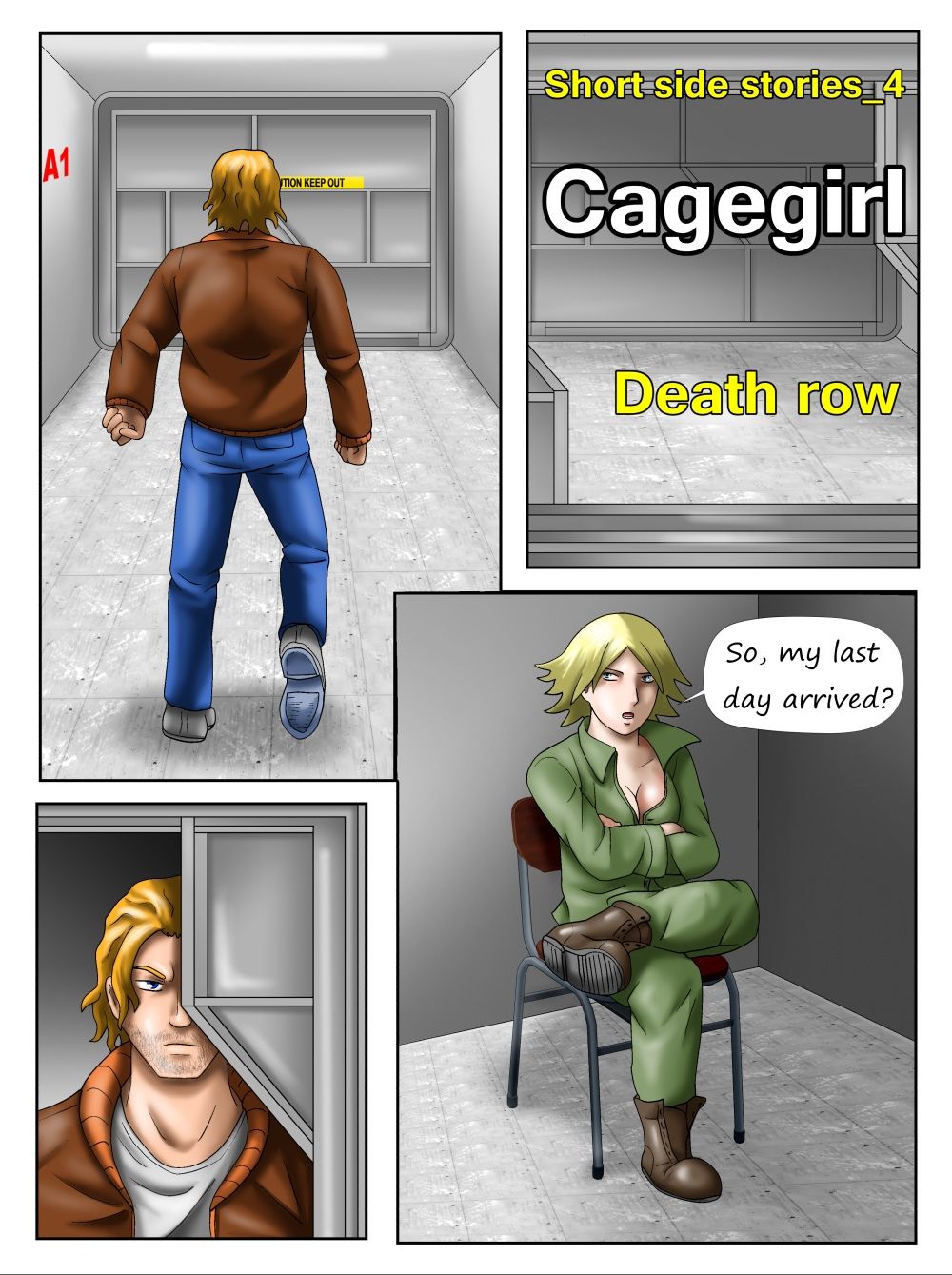 Cagegirl 4 page 1