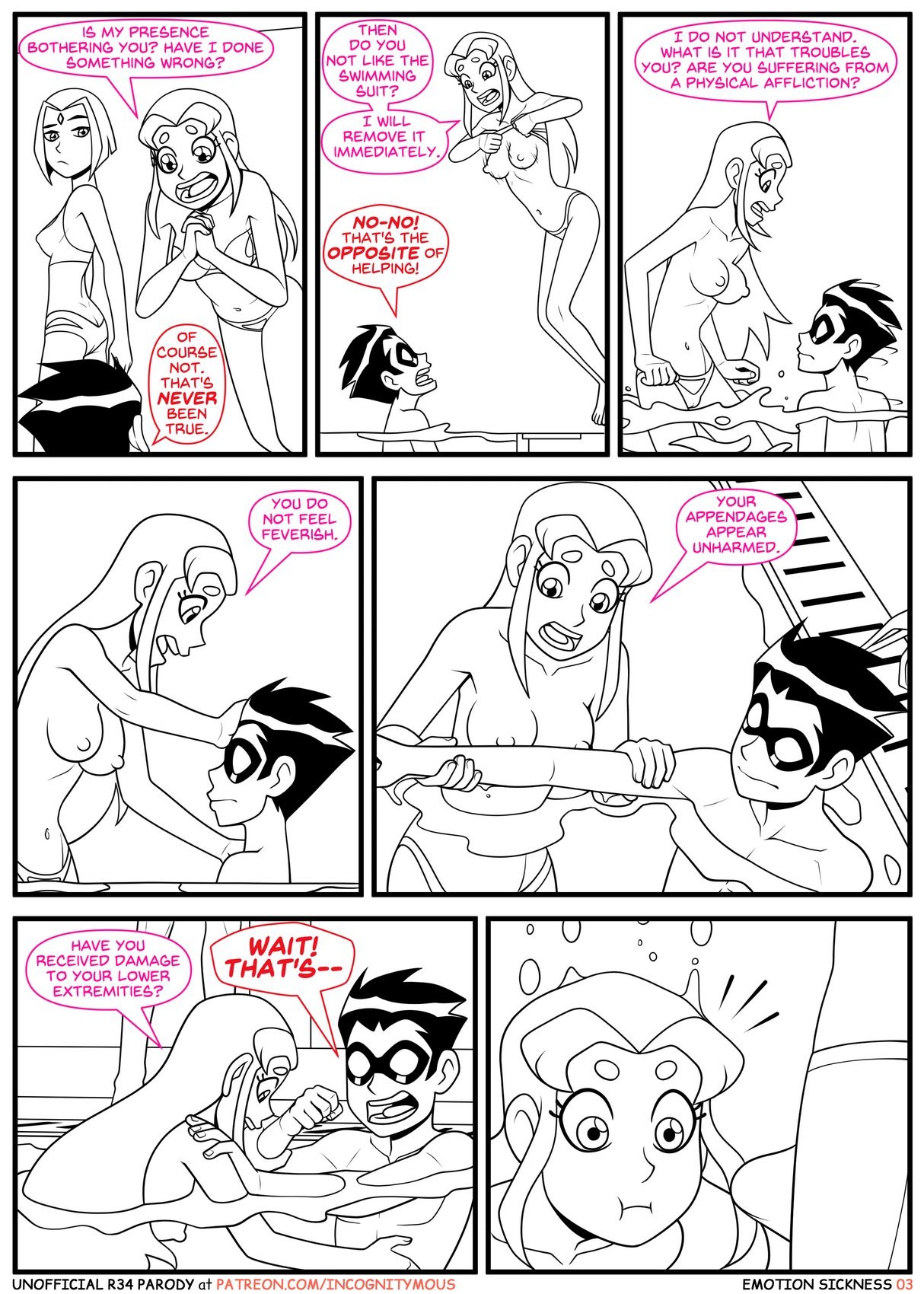 Teen Titans - Emotion Sickness (Incognitymous) page 11