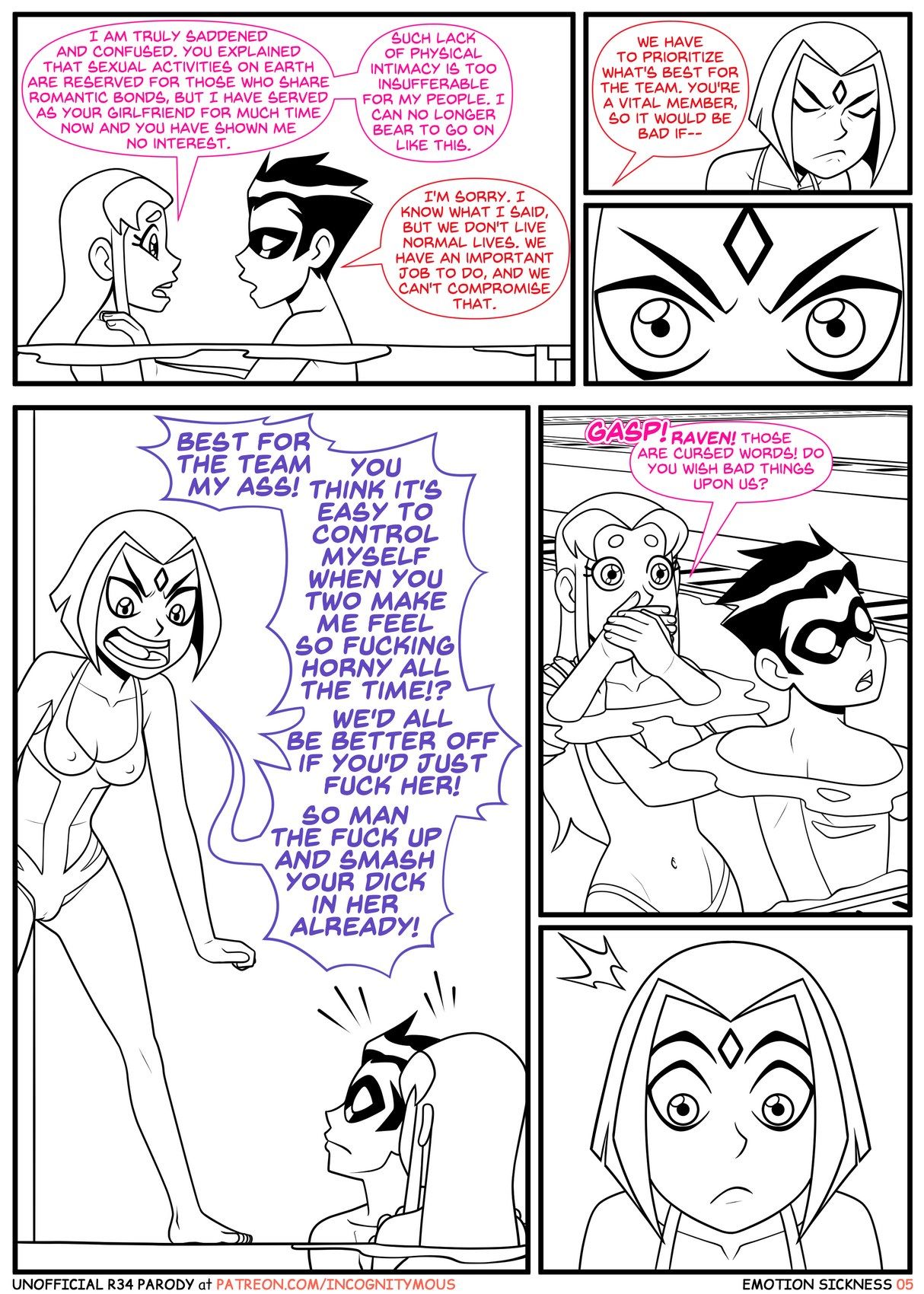 Teen Titans - Emotion Sickness (Incognitymous) page 13