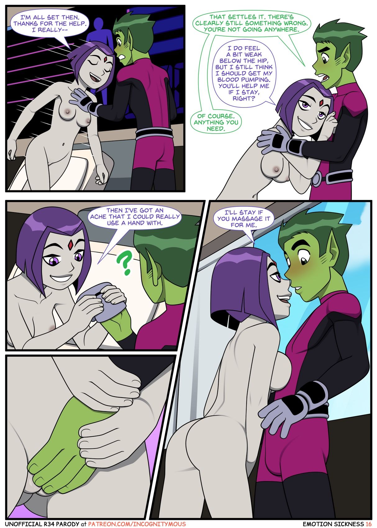 Teen Titans - Emotion Sickness (Incognitymous) page 31