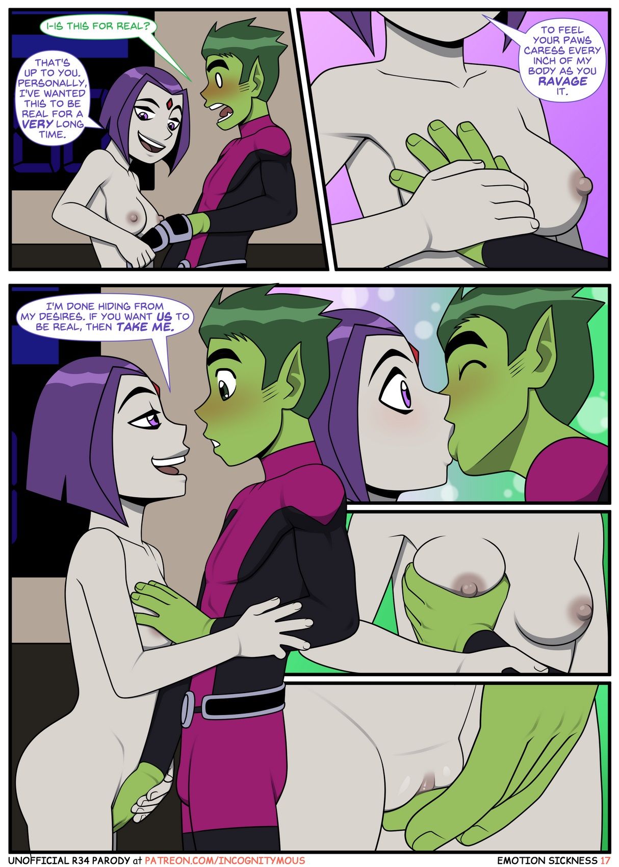Teen Titans - Emotion Sickness (Incognitymous) page 33