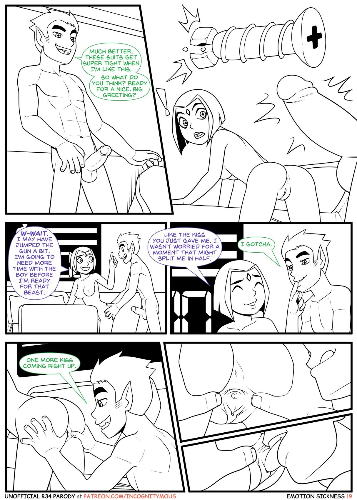Teen Titans - Emotion Sickness (Incognitymous) page 38