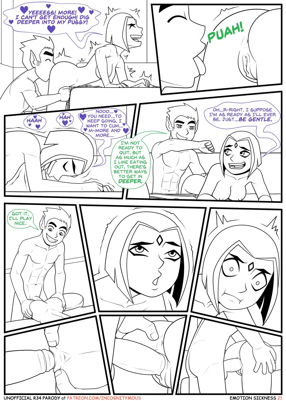 Teen Titans - Emotion Sickness (Incognitymous) page 42
