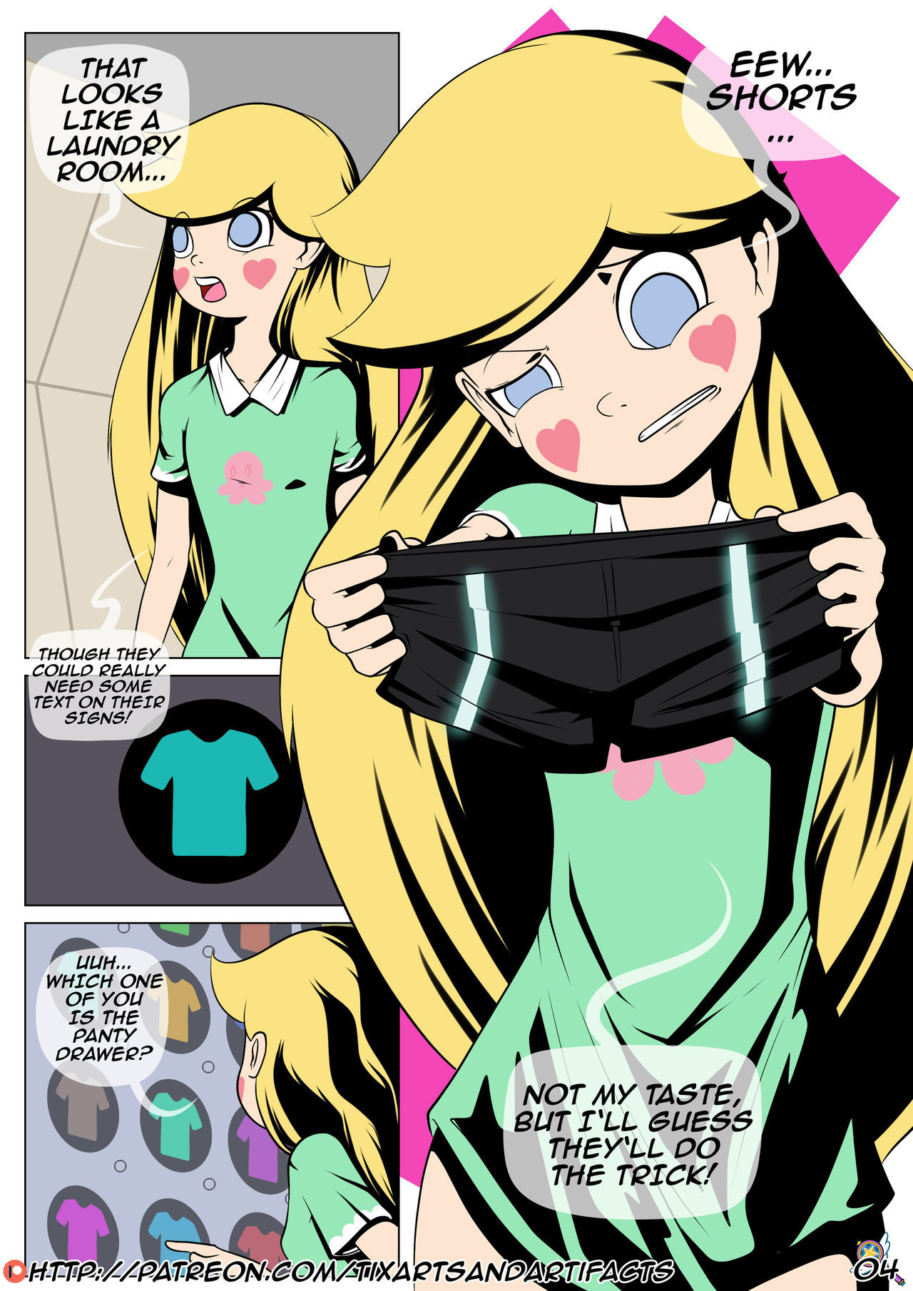 Between Dimensions Part 2 - Magic Panties by Pixelboy page 5