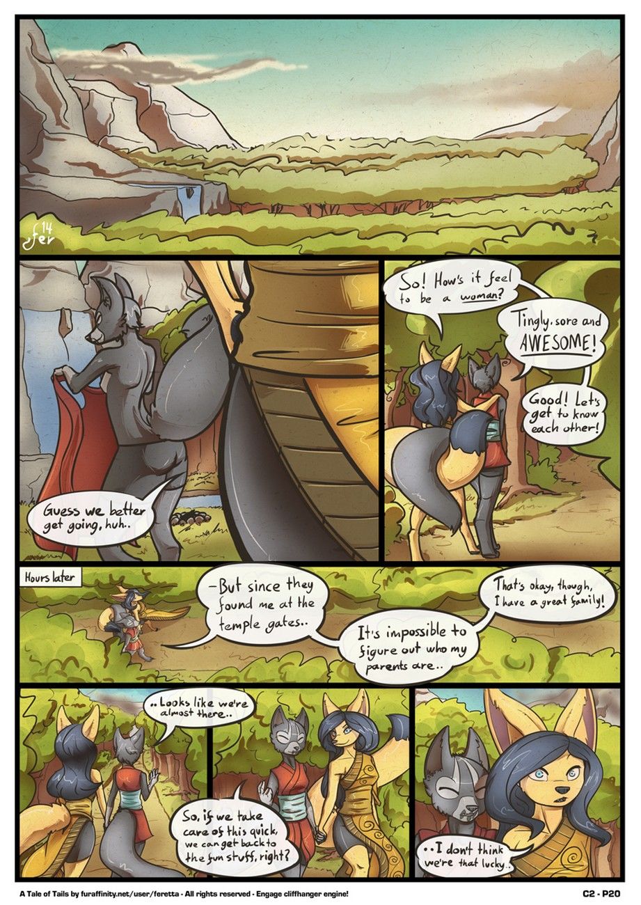 A Tale Of Tails 2 - Flightful Dreams page 21