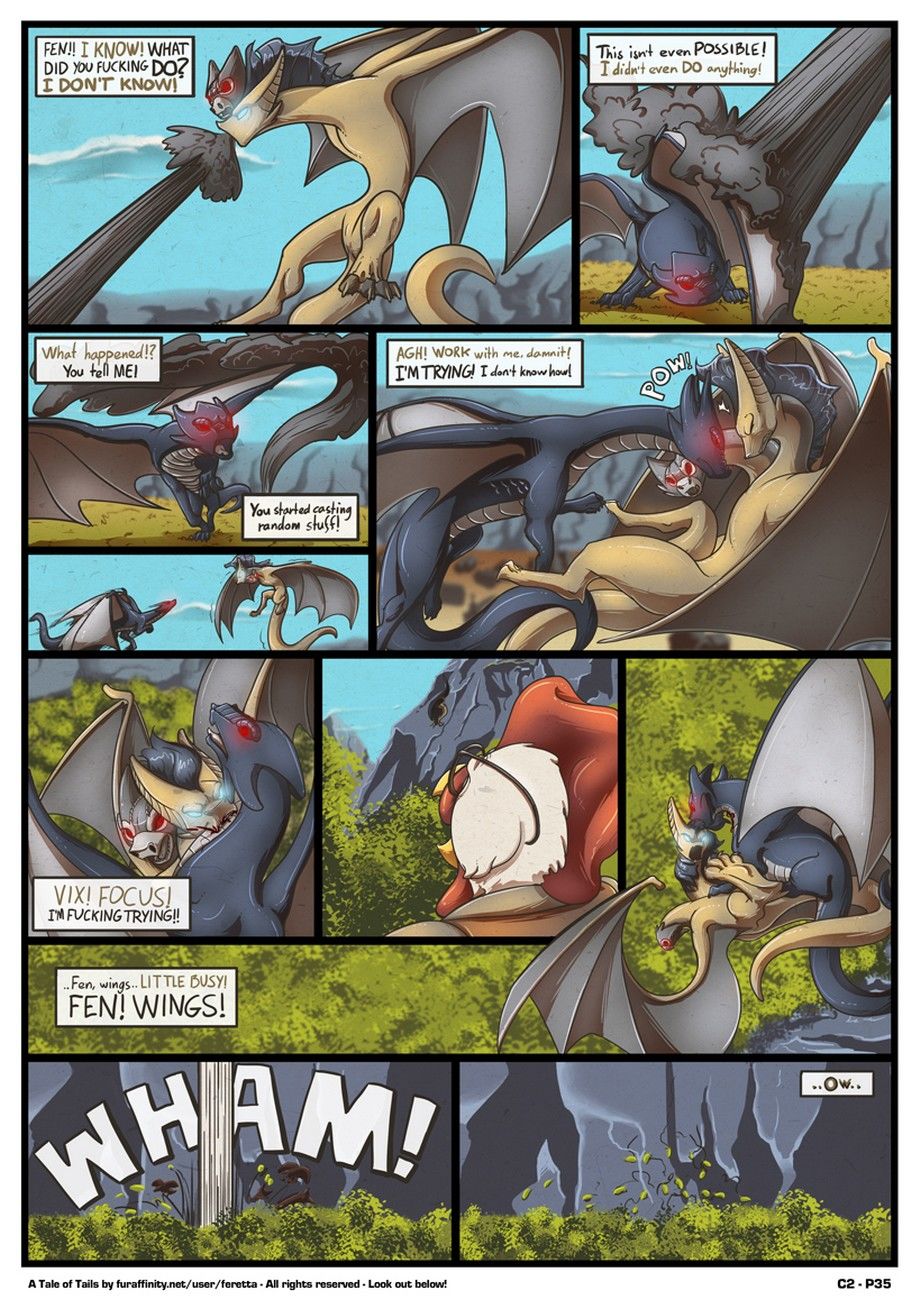 A Tale Of Tails 2 - Flightful Dreams page 37