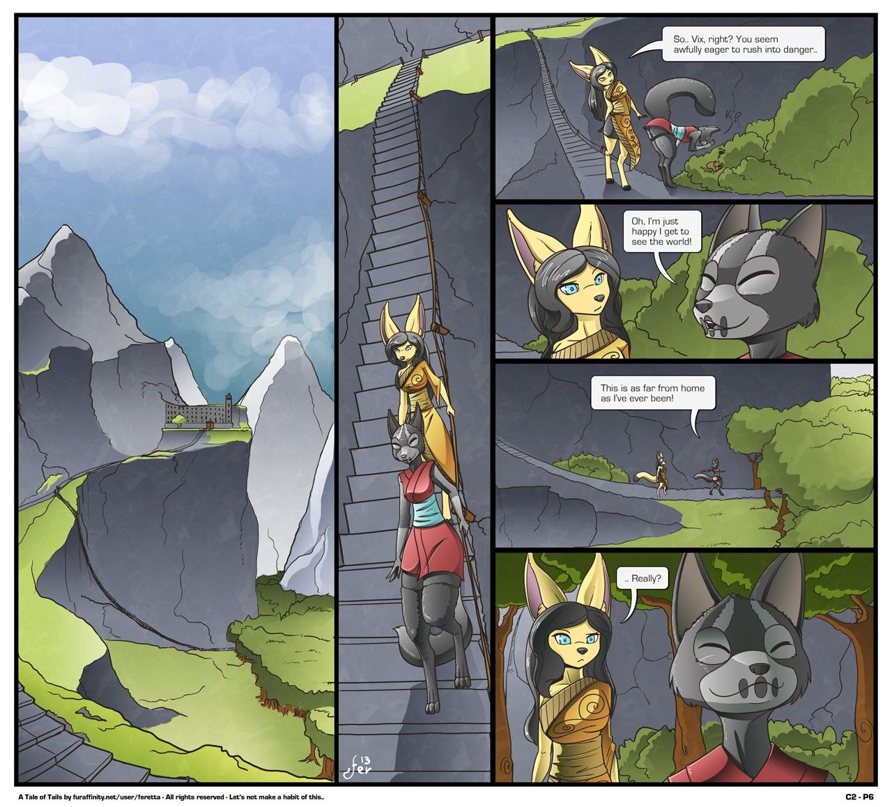 A Tale Of Tails 2 - Flightful Dreams page 7