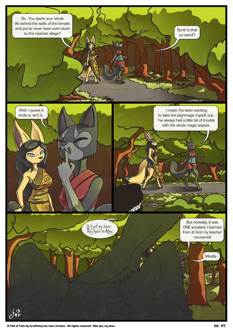 A Tale Of Tails 2 - Flightful Dreams page 8