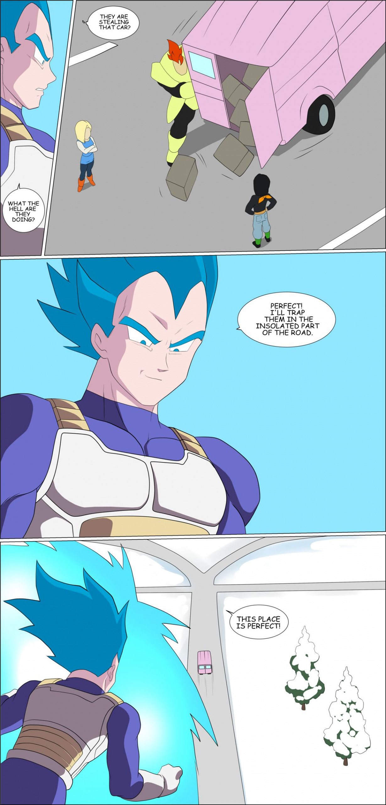 Zetarok - Vegeta Rematch (Dragon Ball Super) page 6