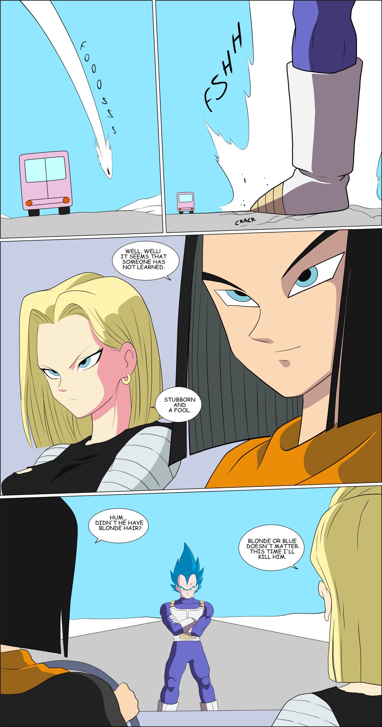 Zetarok - Vegeta Rematch (Dragon Ball Super) page 7