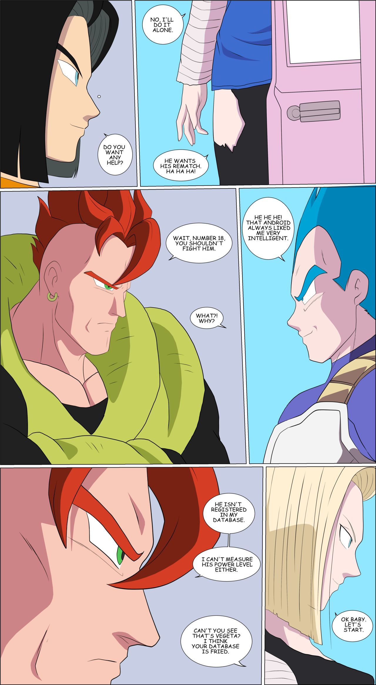 Zetarok - Vegeta Rematch (Dragon Ball Super) page 8
