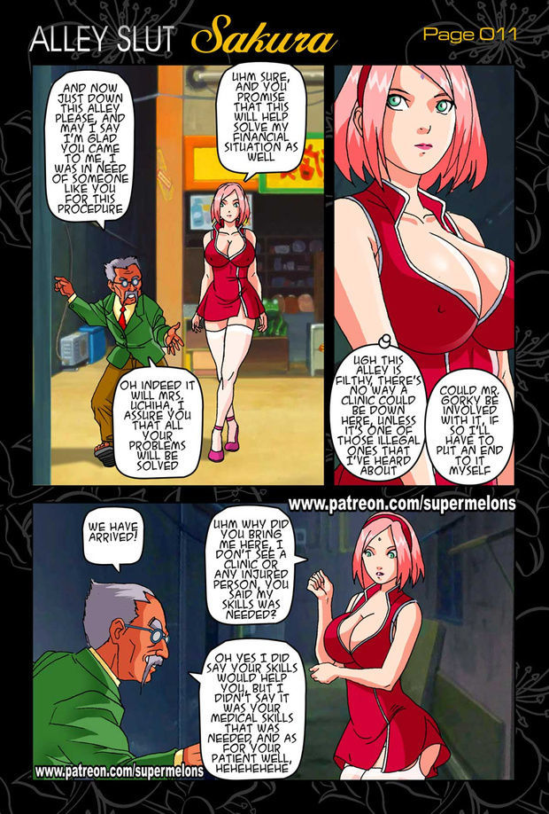Alley Slut Sakura by Super Melons page 13