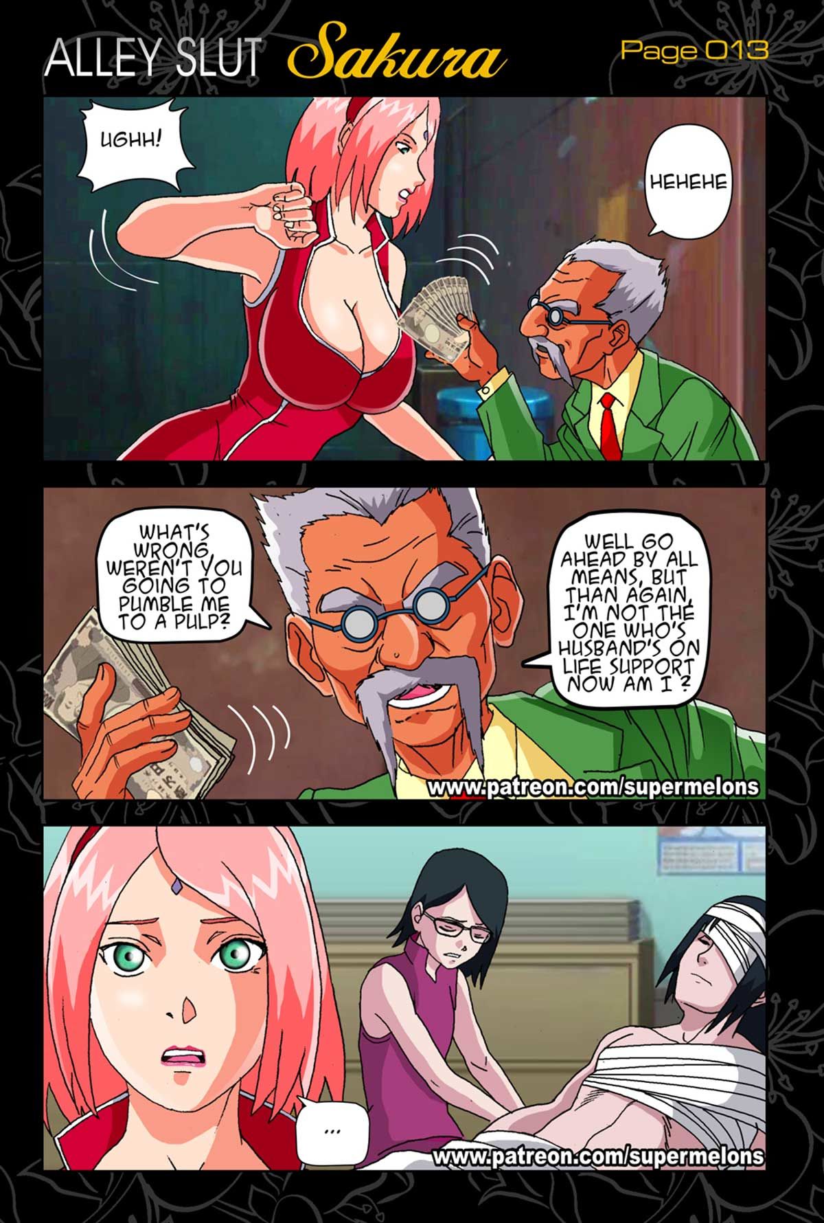 Alley Slut Sakura by Super Melons page 15