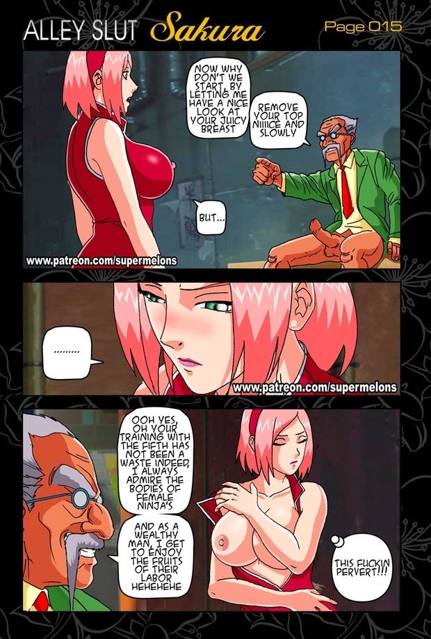 Alley Slut Sakura by Super Melons page 17