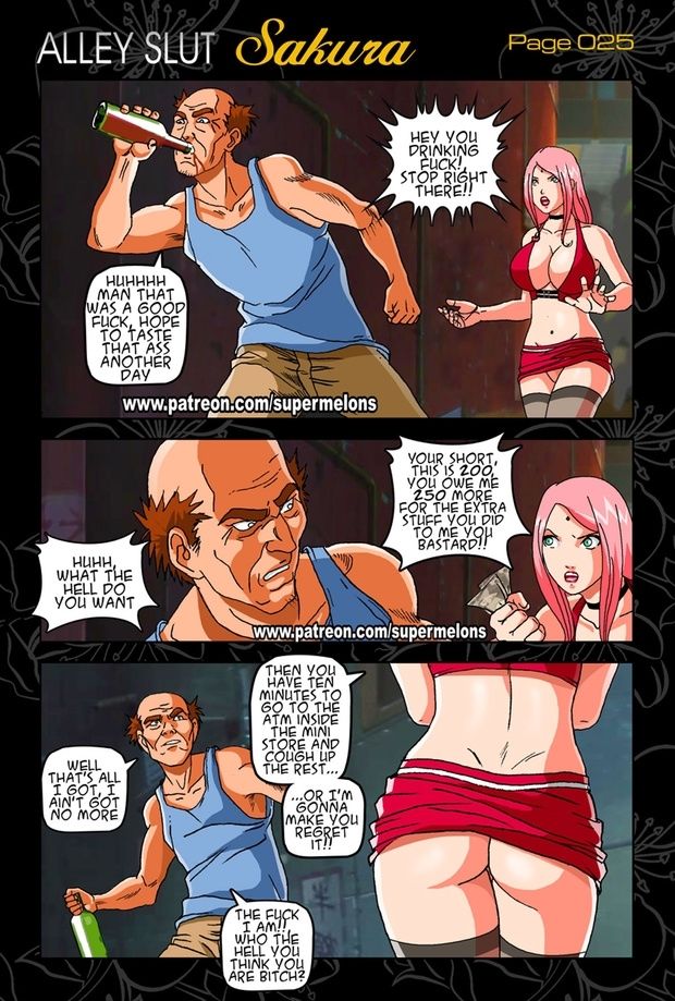 Alley Slut Sakura by Super Melons page 27