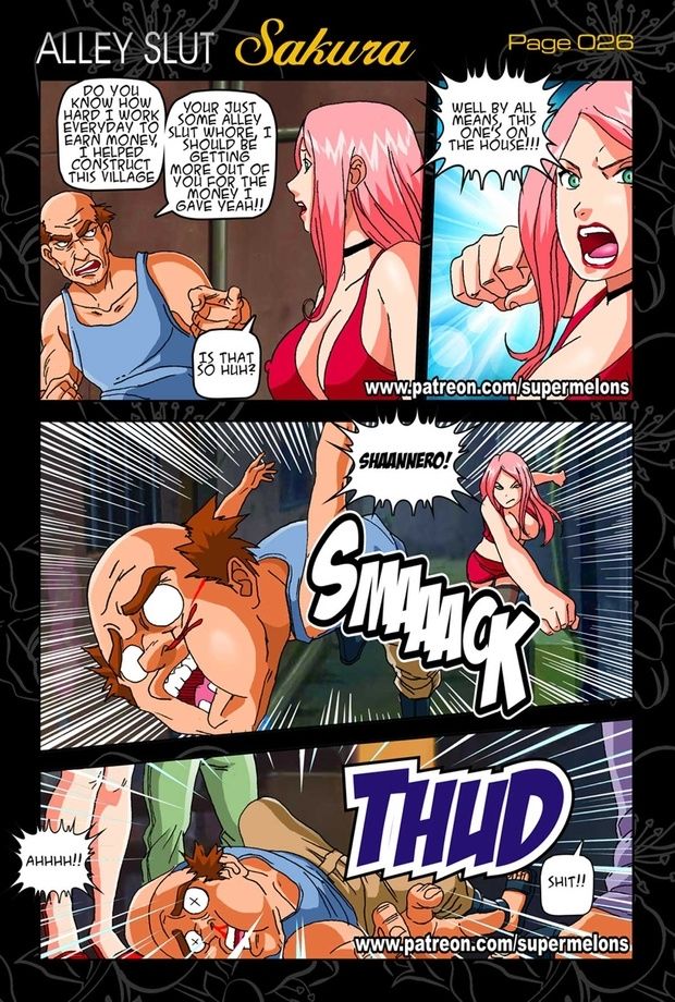 Alley Slut Sakura by Super Melons page 28