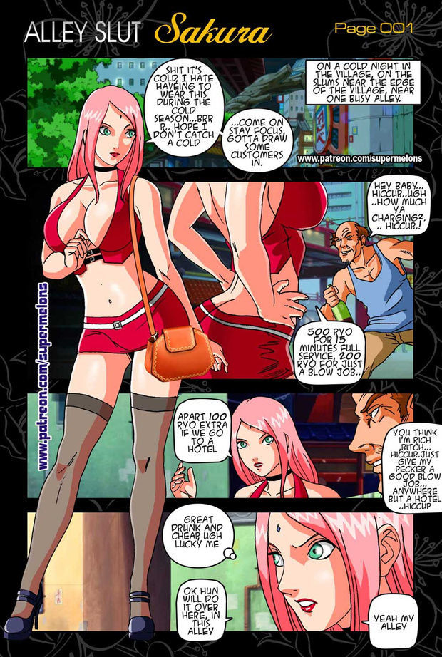 Alley Slut Sakura by Super Melons page 3