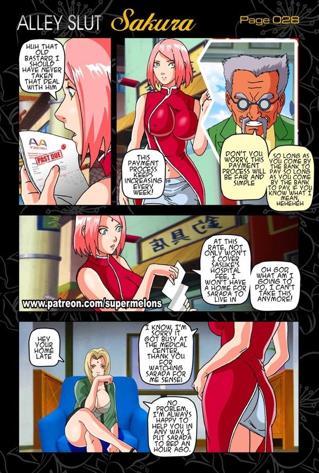 Alley Slut Sakura by Super Melons page 30