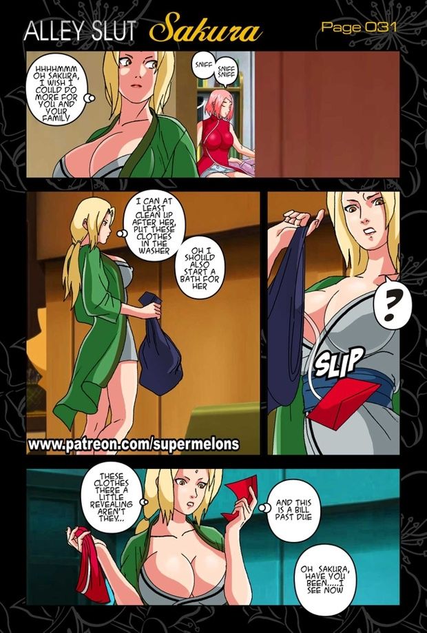 Alley Slut Sakura by Super Melons page 33