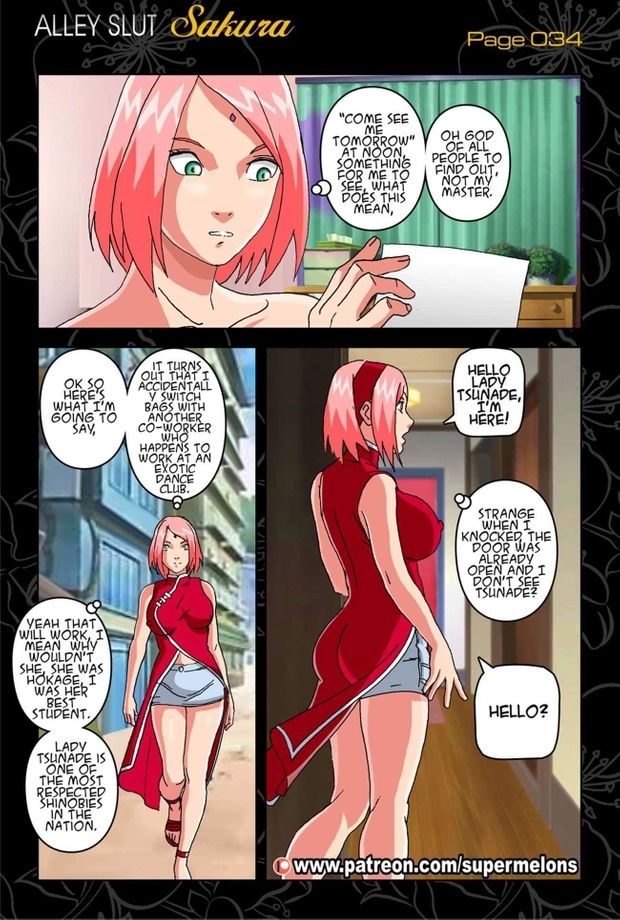 Alley Slut Sakura by Super Melons page 35