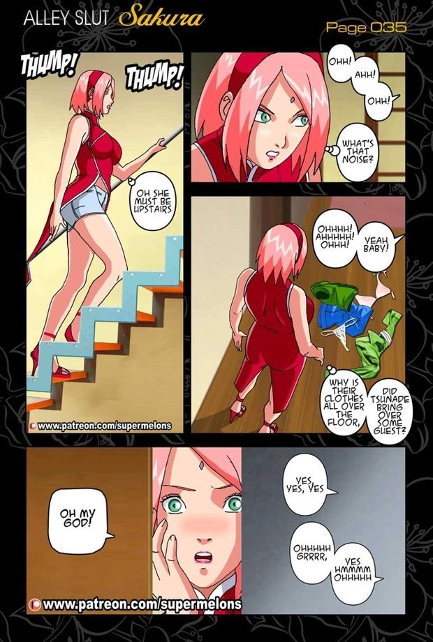 Alley Slut Sakura by Super Melons page 36