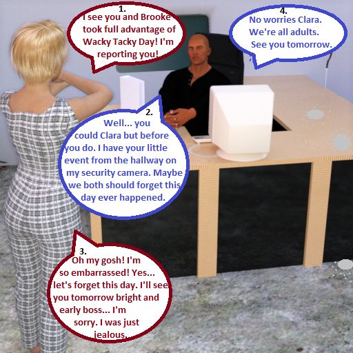 Mature3dcomics - Brooke at the office with boss page 18
