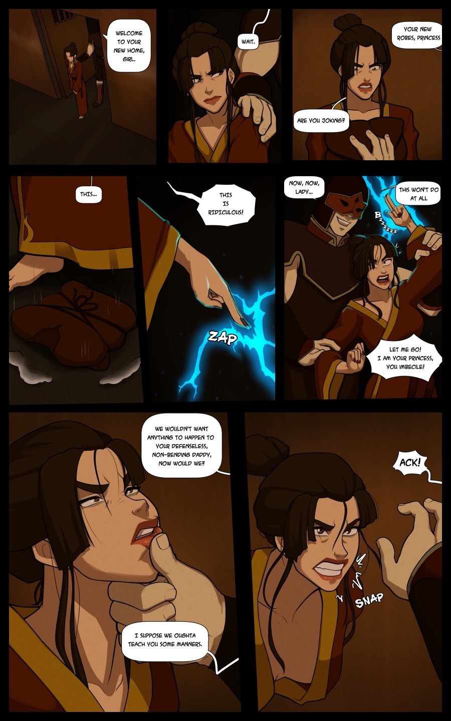 Azula - The Boiling Rock (Avatar Last Airbender) page 3