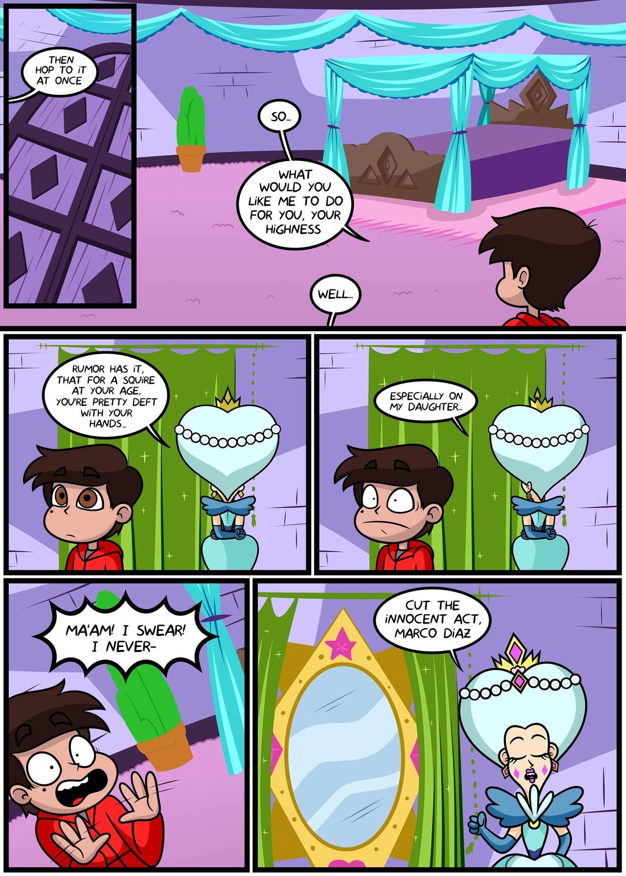 Xierra099 - Alone With The Queen page 8