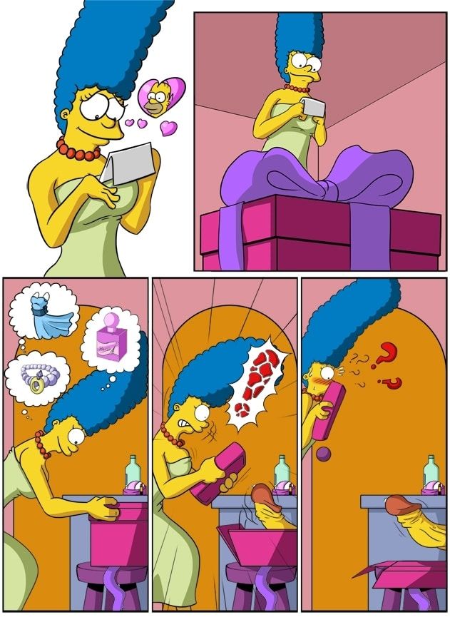 Kogeikun - Valentine Hole (Simpsons) page 2