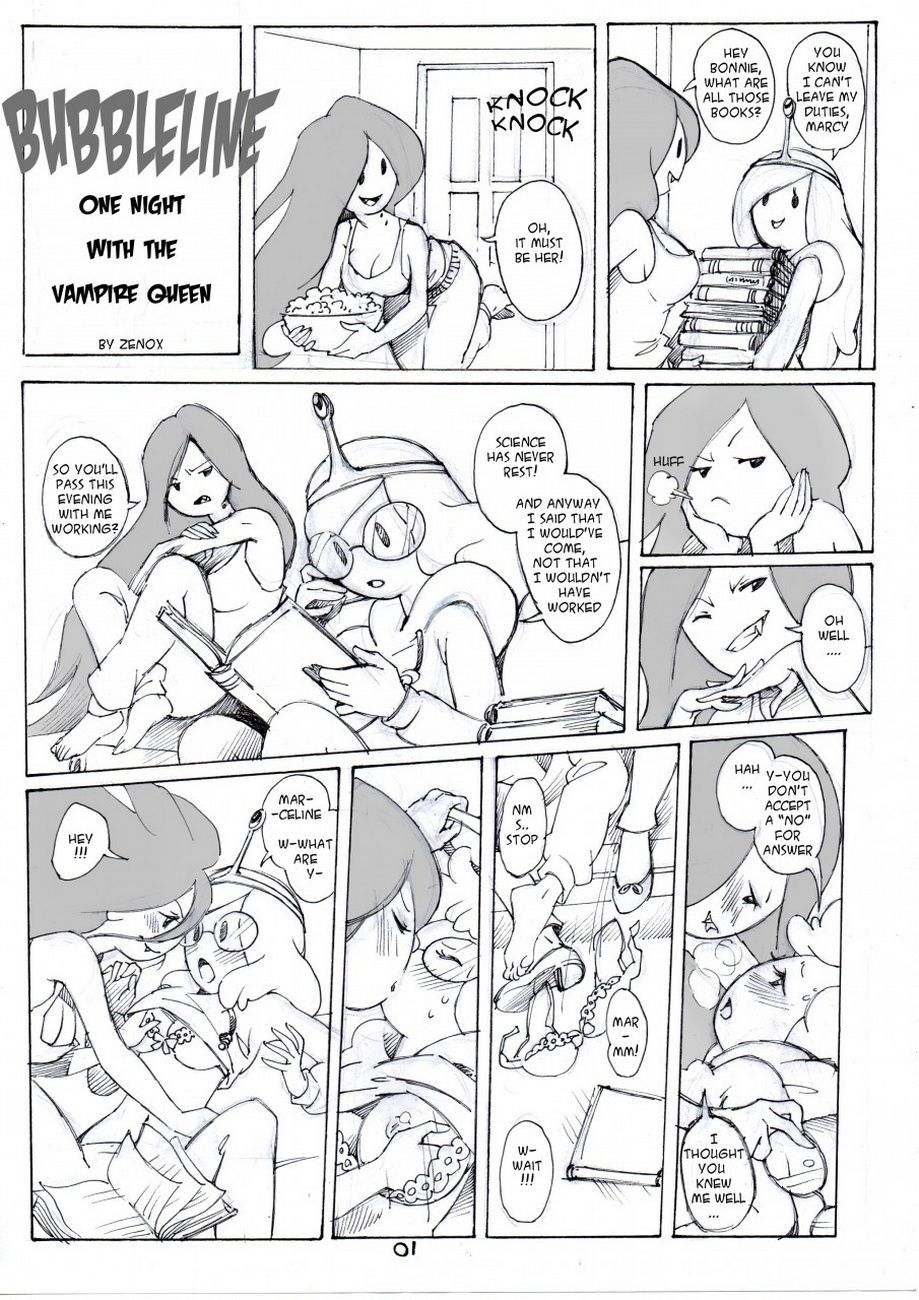 Bubbleline - One Night With The Vampire Queen page 2
