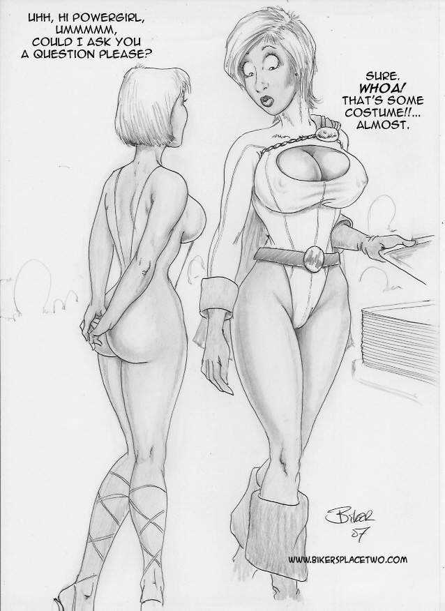Thong Girl Meets Power Girl page 2