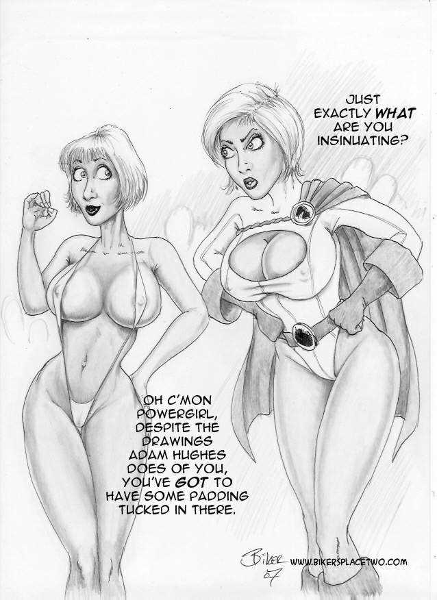 Thong Girl Meets Power Girl page 4