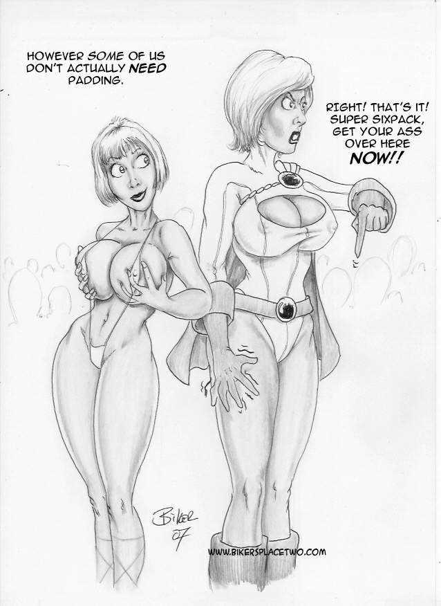 Thong Girl Meets Power Girl page 5