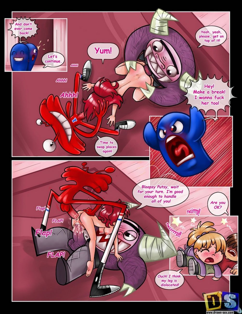 Bloo's Party page 9