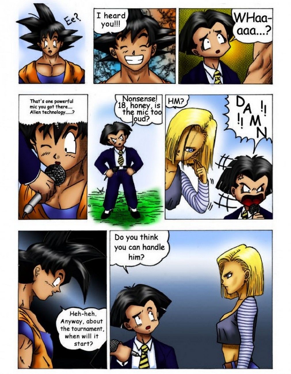 Dragon Ball - Dirty Fighting page 3