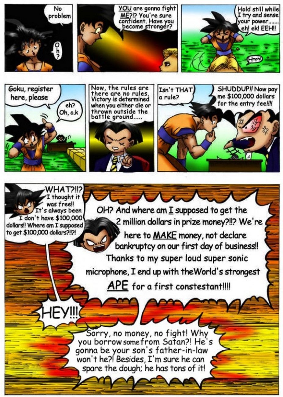 Dragon Ball - Dirty Fighting page 4
