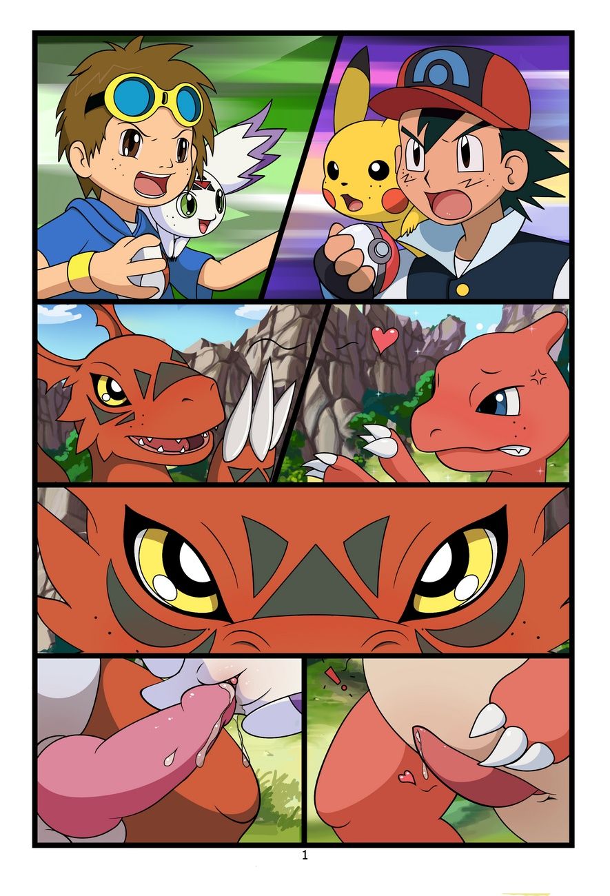 Digimon vs Pokemon page 2