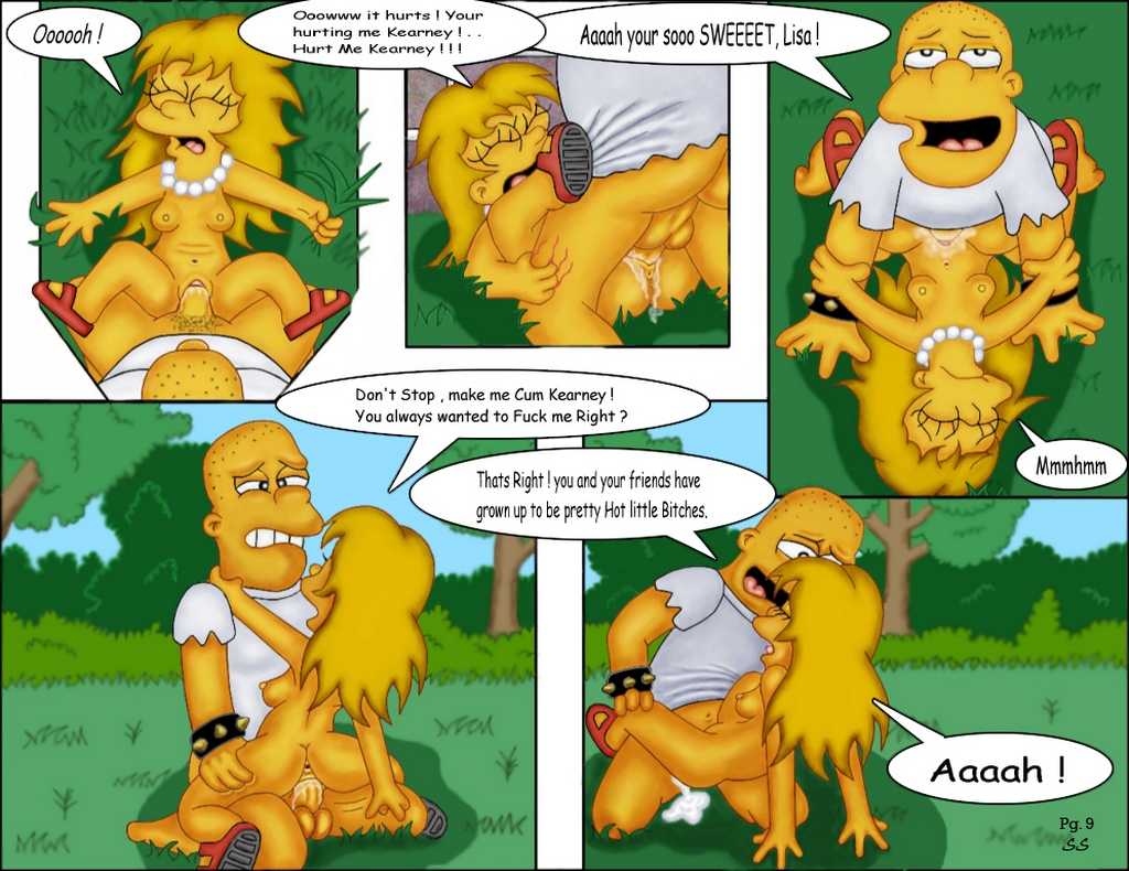The Simpsons - Gangbang page 10