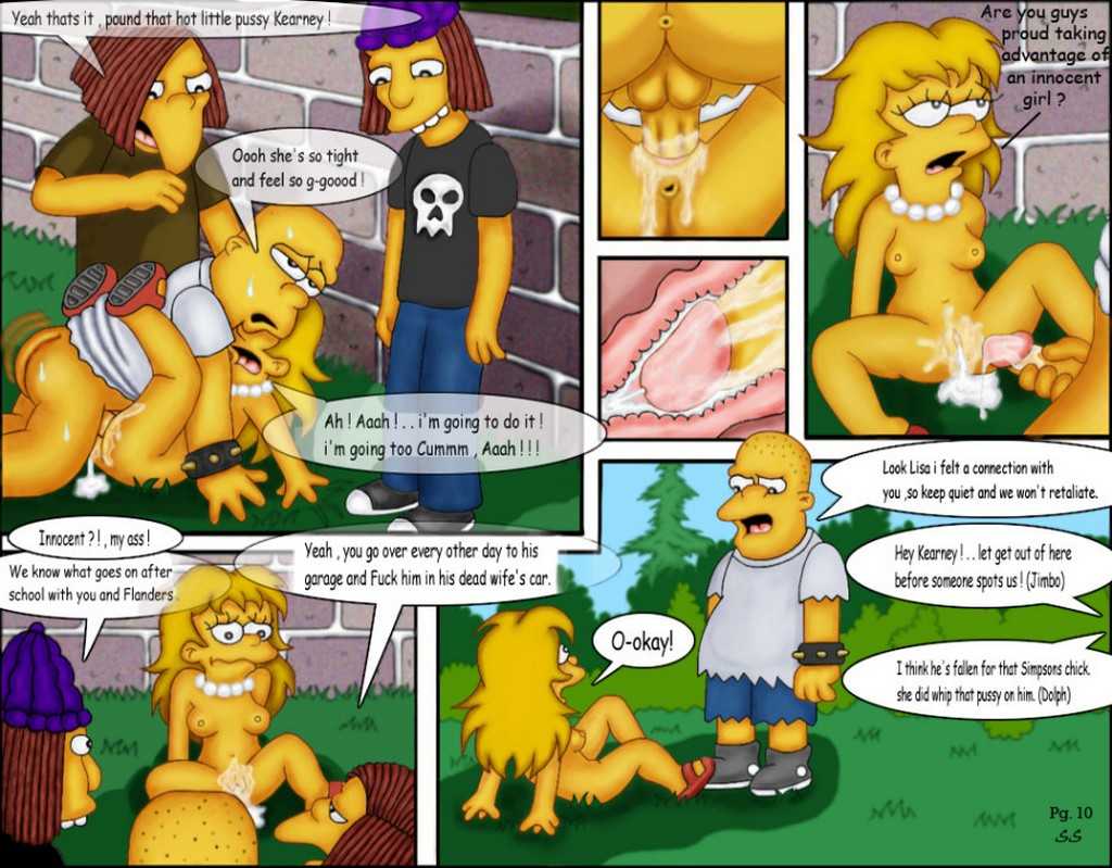 The Simpsons - Gangbang page 11