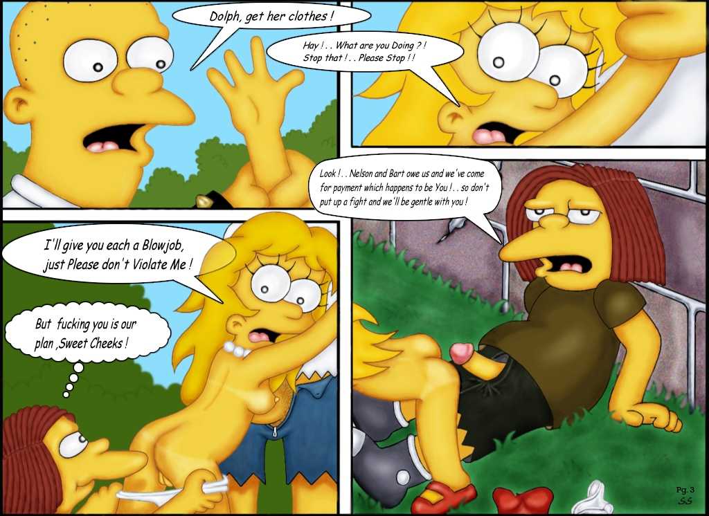 The Simpsons - Gangbang page 4