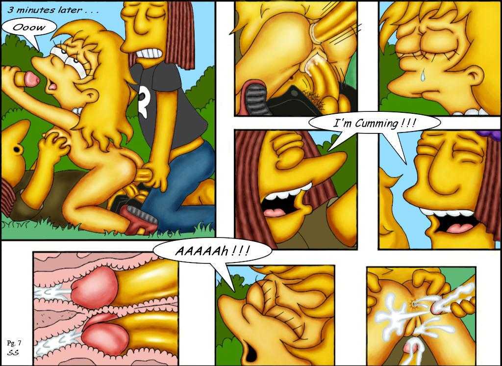 The Simpsons - Gangbang page 8