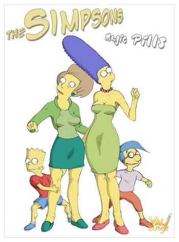 The Simpsons - Magic Pills cover