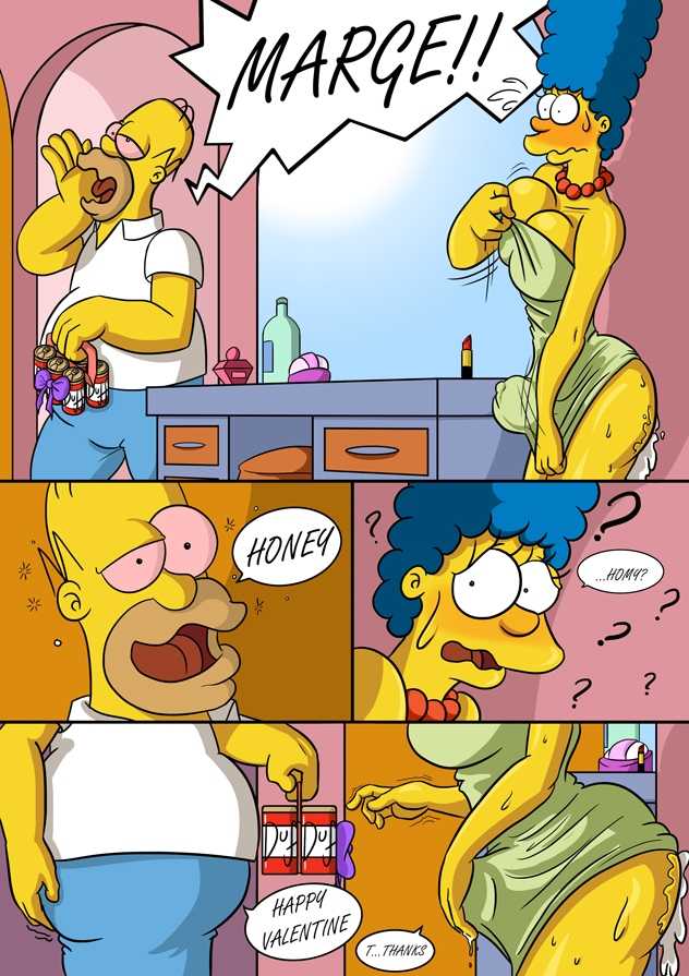 The Simpsons - Valentine Hole page 14