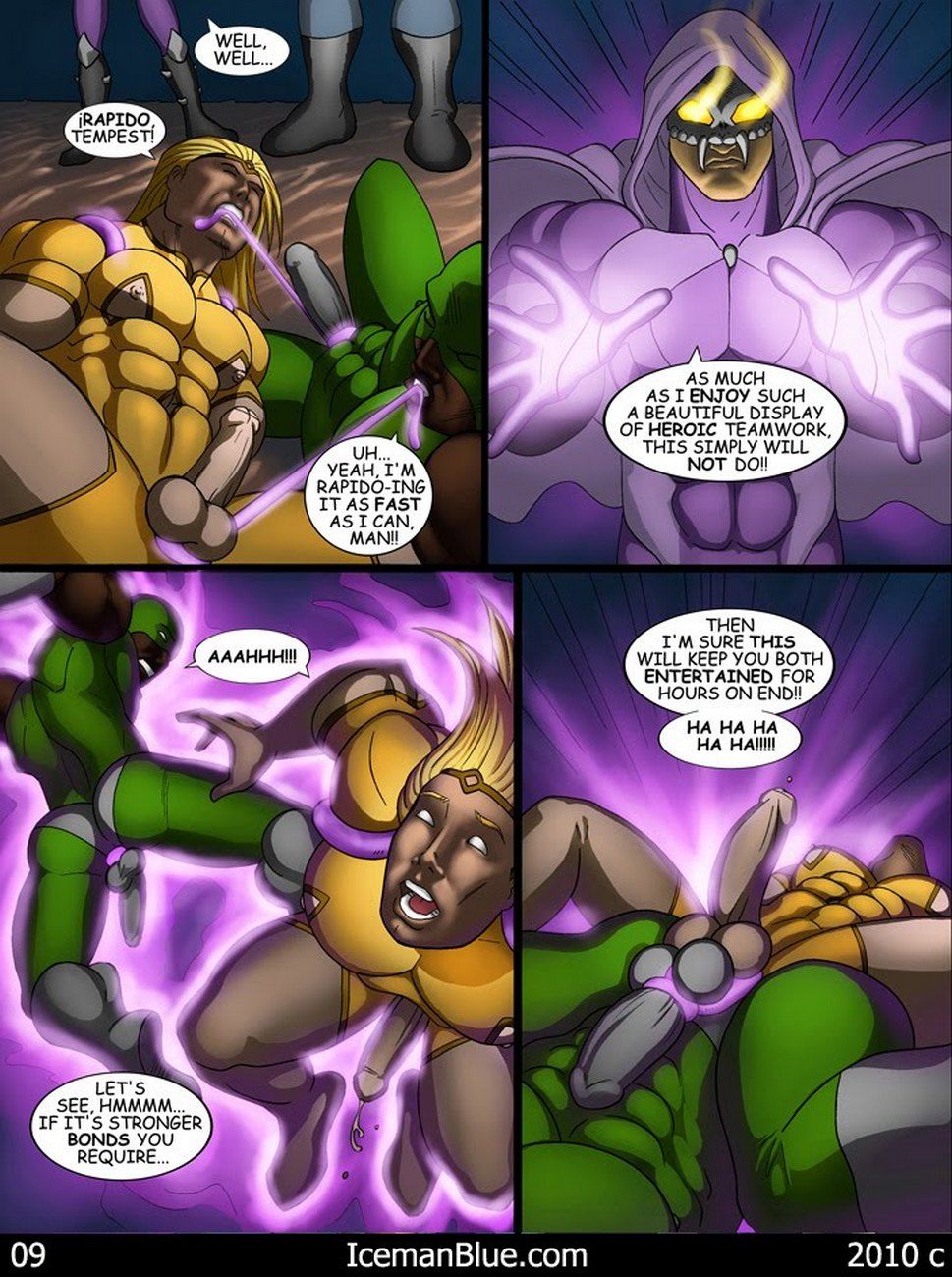 Cosmic Heroes 1 page 10