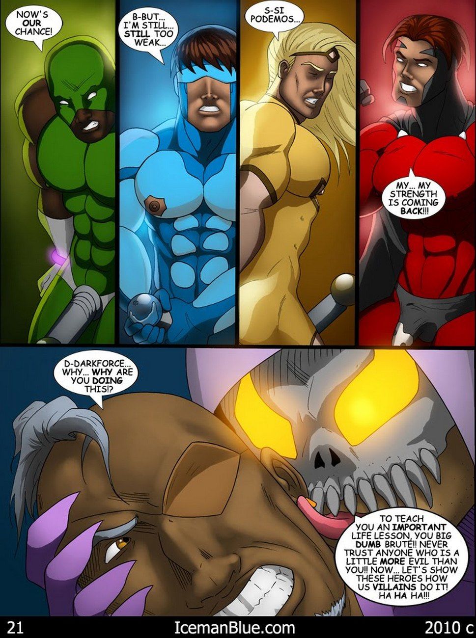 Cosmic Heroes 1 page 22