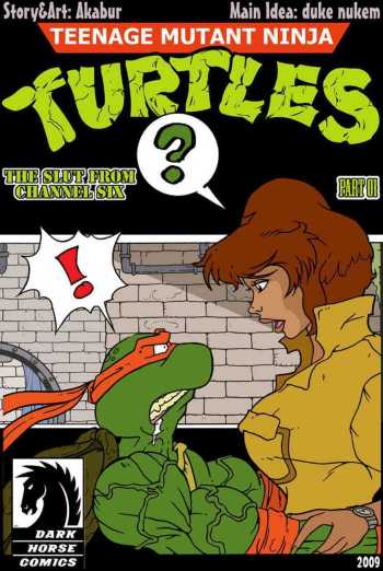 The Slut From Channel Six 1 - Teenage Mutant Ninja Turtles cover