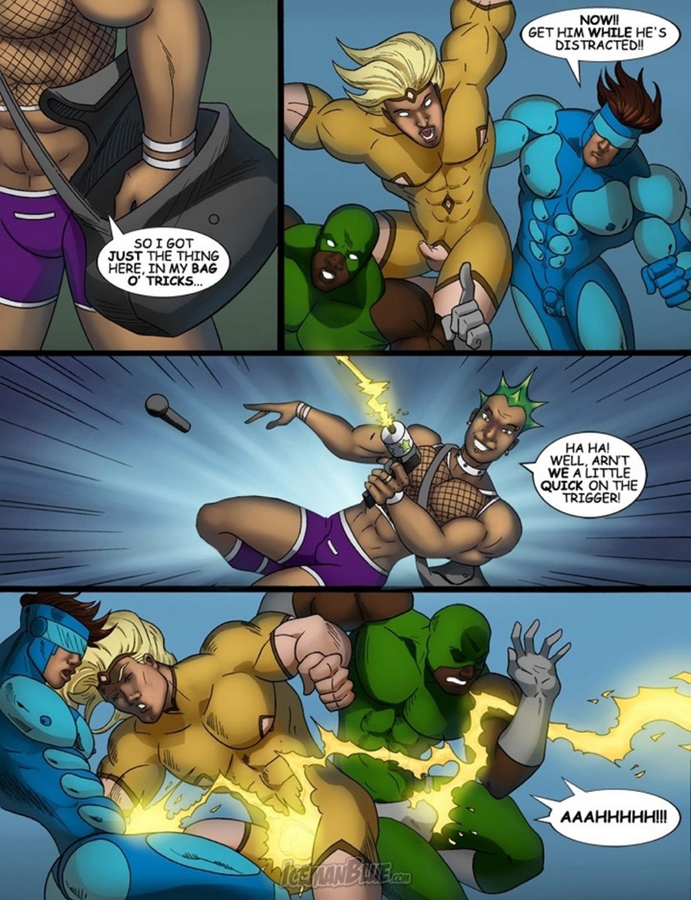Cosmic Heroes 3 page 4